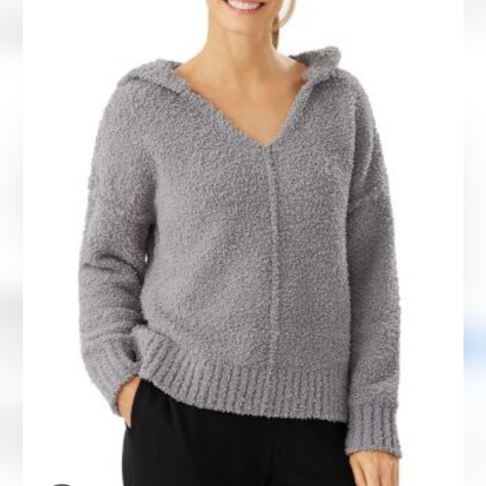 Tommy Bahama Charcoal Fleece Hoodie